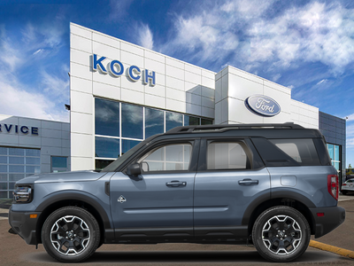 NEW 2026 Ford Bronco Sport Outer Banks - Azure Grey Metallic Tri-coat Exterior - $44,554 - Stock #E61022 - VIN 3FMCR9CN1TRF11750