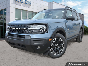 NEW 2026 Ford Bronco Sport Outer Banks - Azure Grey Metallic Tri-coat Exterior - $45,799 - Stock #E61022 - VIN 3FMCR9CN1TRF11750