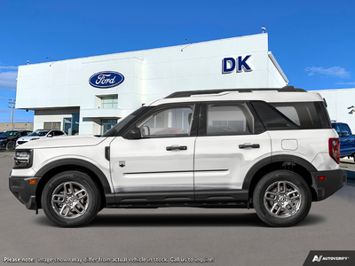 NEW 2026 Ford Bronco Sport Big Bend - Oxford White Exterior - $40,843 - Stock #D60824 - VIN 3FMCR9BN3TRF33217