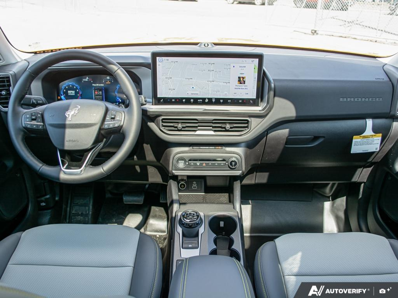 NEW 2026 Ford Bronco Sport Badlands - Orange Fury Metallic Tri-coat Exterior / DARK SPACE GREY LEATHER Interior - $50,370 - Stock #E60241 - VIN 3FMCR9DA8TRE10054 - Photo 26
