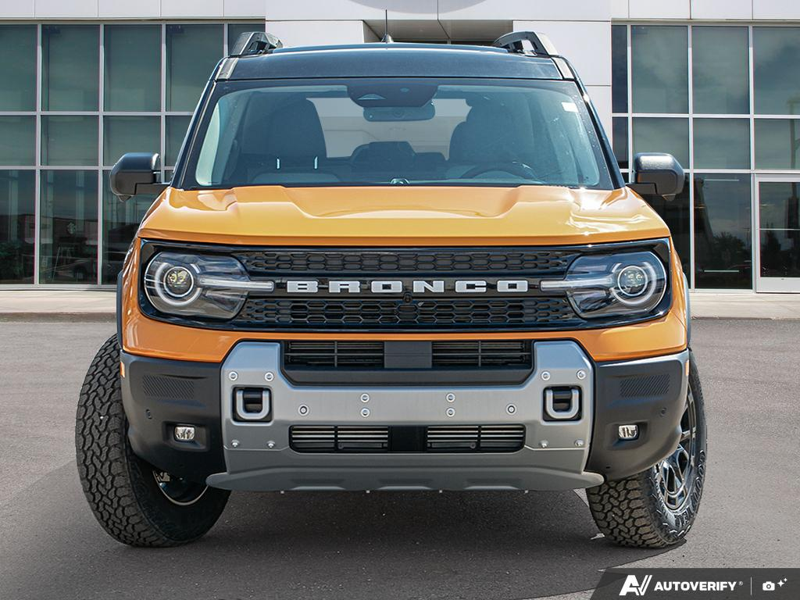 NEW 2026 Ford Bronco Sport Badlands - Orange Fury Metallic Tri-coat Exterior / DARK SPACE GREY LEATHER Interior - $50,370 - Stock #E60241 - VIN 3FMCR9DA8TRE10054 - Photo 2