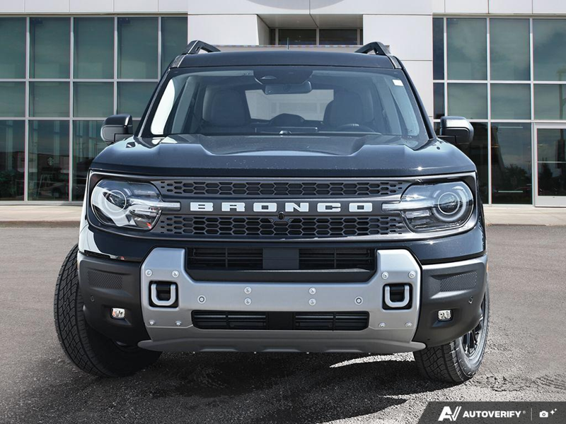 NEW 2026 Ford Bronco Sport Badlands - Shadow Black Exterior / DARK SPACE GREY LEATHER Interior - $46,642 - Stock #E60774 - VIN 3FMCR9DA9TRE70022 - Photo 2