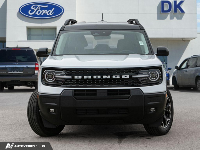NEW 2026 Ford Bronco Sport Outer Banks - Oxford White Exterior / EBONY/ROAST, PREMIUM TRIMMED HTD FRONT BUCKET SEATS Interior - $40,391 - Stock #D60784 - VIN 3FMCR9CN7TRF12725 - Photo 2