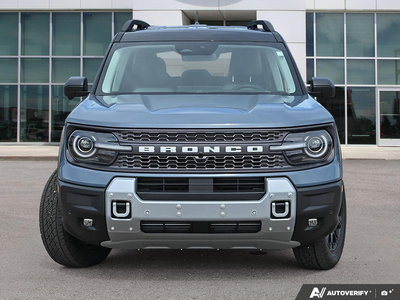 NEW 2026 Ford Bronco Sport Badlands - Azure Grey Metallic Tri-coat Exterior - $48,914 - Stock #E60854 - VIN 3FMCR9DA6TRE86789
