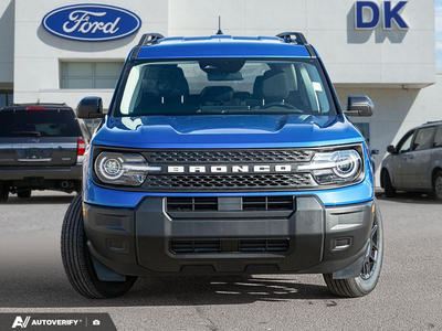 NEW 2026 Ford Bronco Sport Big Bend - Velocity Blue Metallic Exterior - $40,843 - Stock #D60846 - VIN 3FMCR9BN4TRF23988