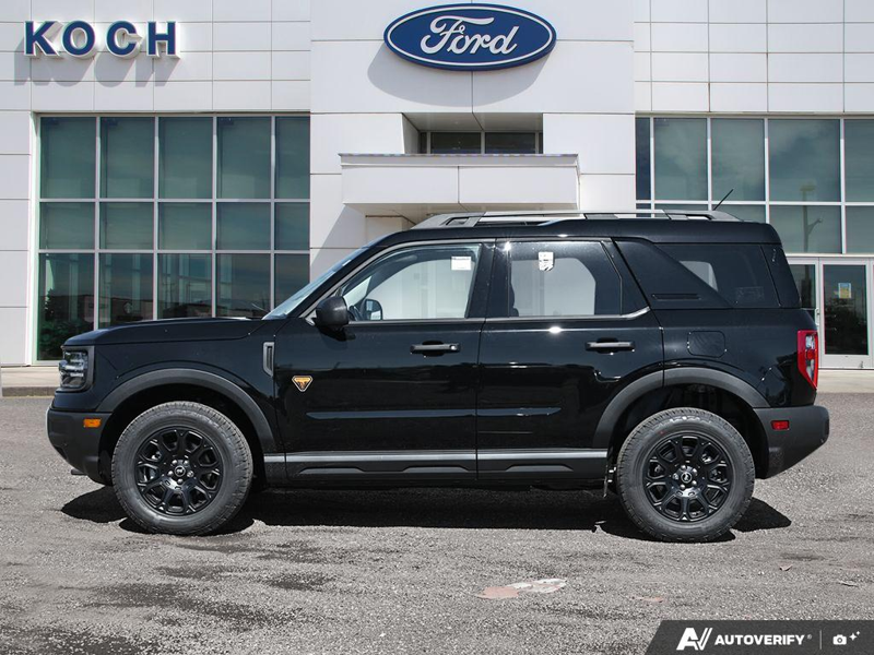 NEW 2026 Ford Bronco Sport Badlands - Shadow Black Exterior / DARK SPACE GREY LEATHER Interior - $46,642 - Stock #E60774 - VIN 3FMCR9DA9TRE70022 - Photo 3