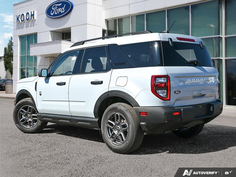 NEW 2026 Ford Bronco Sport Big Bend - Space White Metallic Exterior / LIGHT SMOKED TRUFFLE Interior - $36,597 - Stock #E60764 - VIN 3FMCR9BN8TRE70423 - Photo 4