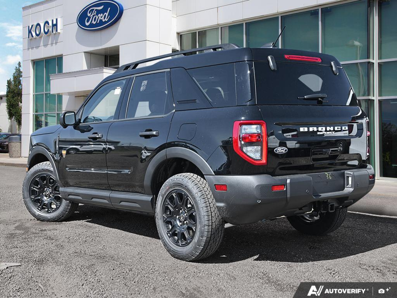 NEW 2026 Ford Bronco Sport Badlands - Shadow Black Exterior / DARK SPACE GREY LEATHER Interior - $46,642 - Stock #E60774 - VIN 3FMCR9DA9TRE70022 - Photo 4