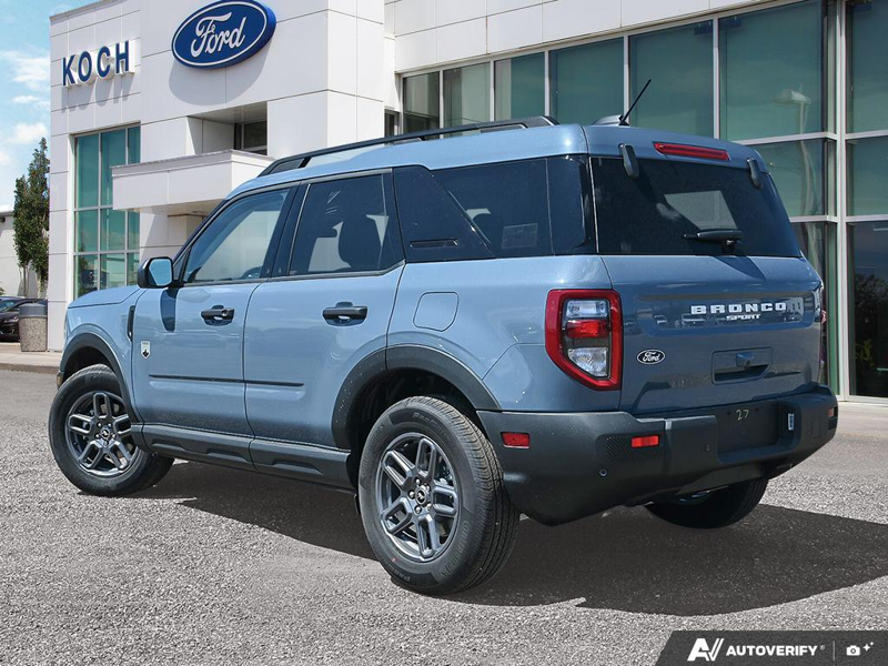 NEW 2026 Ford Bronco Sport Big Bend - Azure Grey Metallic Tri-coat Exterior / LIGHT SMOKED TRUFFLE Interior - $37,301 - Stock #E60765 - VIN 3FMCR9BN7TRE70574 - Photo 4
