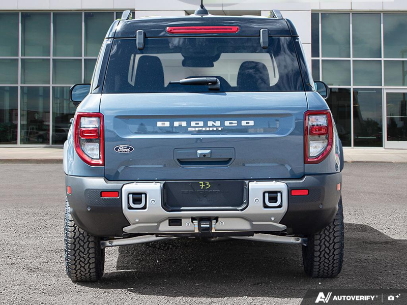 NEW 2026 Ford Bronco Sport Badlands - Azure Grey Metallic Tri-coat Exterior / DARK SPACE GREY LEATHER Interior - $50,333 - Stock #E60646 - VIN 3FMCR9DAXTRE51320 - Photo 5