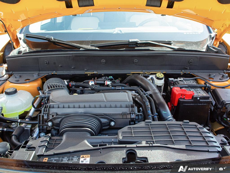 NEW 2026 Ford Bronco Sport Badlands - Orange Fury Metallic Tri-coat Exterior / DARK SPACE GREY LEATHER Interior - $51,954 - Stock #E60241 - VIN 3FMCR9DA8TRE10054 - Photo 8