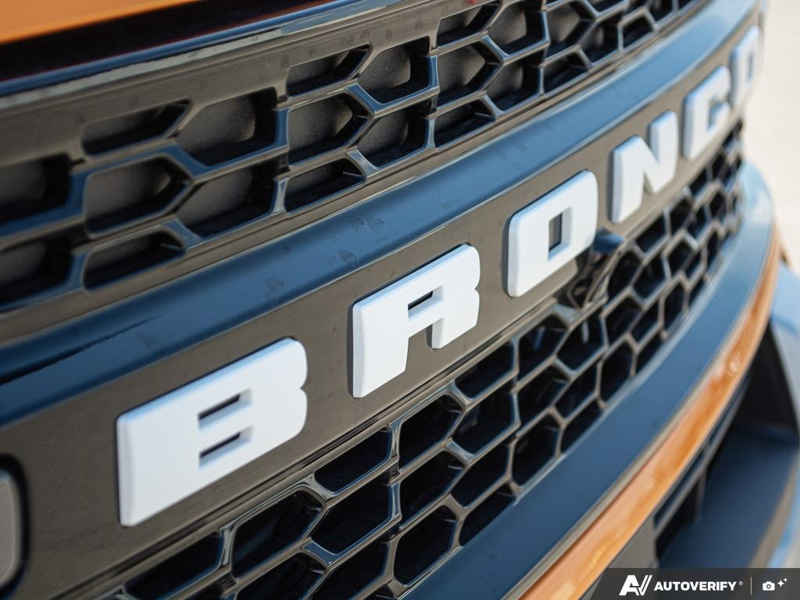NEW 2026 Ford Bronco Sport Badlands - Orange Fury Metallic Tri-coat Exterior / DARK SPACE GREY LEATHER Interior - $50,370 - Stock #E60241 - VIN 3FMCR9DA8TRE10054 - Photo 9