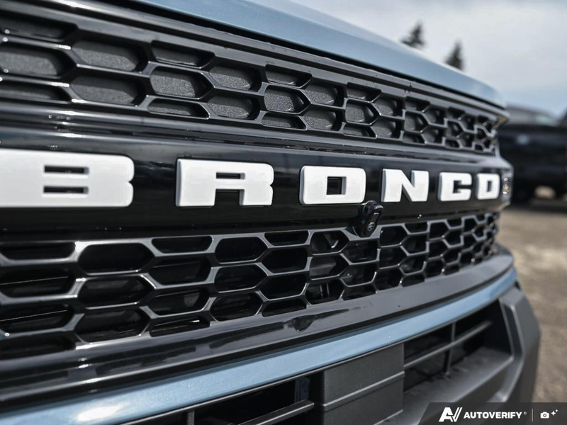 NEW 2026 Ford Bronco Sport Outer Banks - Azure Grey Metallic Tri-coat Exterior / PLATINUM BLUE, PREMIUM TRIMMED HEATED FRONT BUCKET SEATS Interior - $45,799 - Stock #E61022 - VIN 3FMCR9CN1TRF11750 - Photo 9