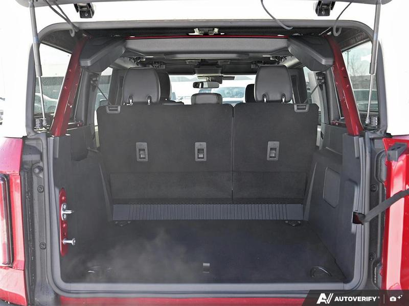 NEW 2026 Ford Bronco Outer Banks 60th Anniversary Edition - Ruby Red Tri-coat Metallic Exterior / BLACK ONYX-LEATHER/VINYL Interior - $88,774 - Stock #E60405 - VIN 1FMEE8BP0TLA54929 - Photo 11
