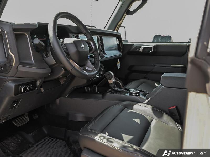 NEW 2026 Ford Bronco Outer Banks - Avalanche Exterior / BLACK ONYX LEATHER TRIM/VINYL Interior - $72,839 - Stock #E60286 - VIN 1FMEE8BP3TLA46727 - Photo 12
