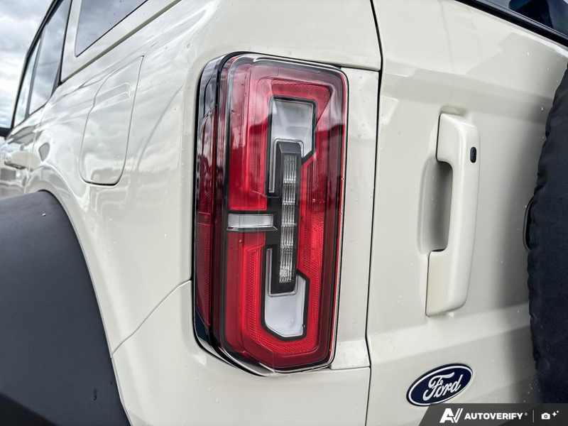 NEW 2026 Ford Bronco Outer Banks 60th Anniversary Edition - Wimbledon White Exterior / BLACK ONYX-LEATHER/VINYL Interior - $88,624 - Stock #E60716 - VIN 1FMEE8BPXTLB02498 - Photo 11