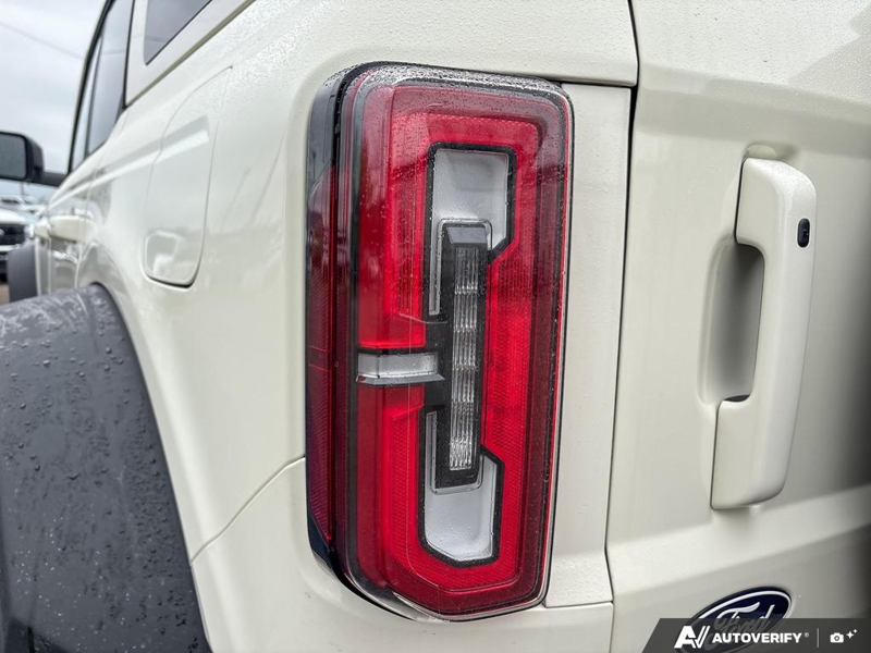 NEW 2026 Ford Bronco Outer Banks 60th Anniversary Edition - Wimbledon White Exterior / BLACK ONYX-LEATHER/VINYL Interior - $77,479 - Stock #E60681 - VIN 1FMEE8BH0TLA92542 - Photo 11