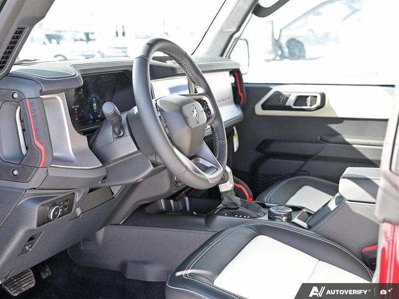 NEW 2026 Ford Bronco Outer Banks 60th Anniversary Edition - Ruby Red Tri-coat Metallic Exterior / BLACK ONYX-LEATHER/VINYL Interior - $88,774 - Stock #E60405 - VIN 1FMEE8BP0TLA54929 - Photo 13