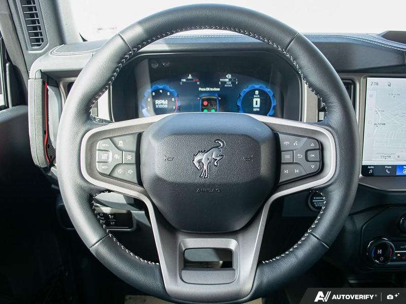 NEW 2026 Ford Bronco Outer Banks 60th Anniversary Edition - Ruby Red Tri-coat Metallic Exterior / BLACK ONYX-LEATHER/VINYL Interior - $86,924 - Stock #E60355 - VIN 1FMEE8BP6TLA60752 - Photo 14