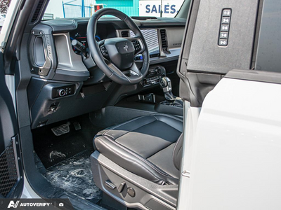 NEW 2026 Ford Bronco Outer Banks - BLACK ONYX LEATHER TRIM/VINYL Interior - $67,419 - Stock #D60694 - VIN 1FMEE8BPXTLB33704