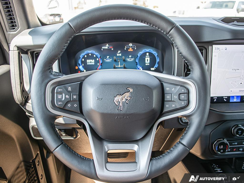 NEW 2026 Ford Bronco Badlands - Marsh Grey Exterior / BLACK ONYX, LEATHER-TRIMMED/VINYL BUCKET SEATS Interior - $88,792 - Stock #E60894 - VIN 1FMEE9BPXTLB33367 - Photo 14