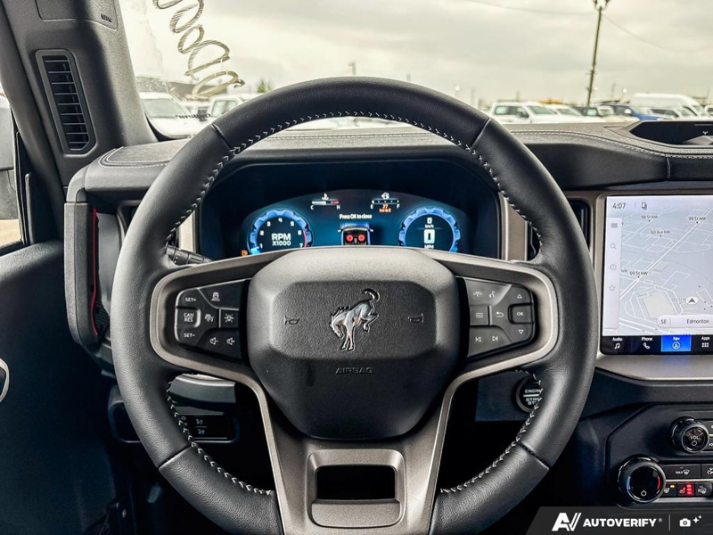 NEW 2026 Ford Bronco Outer Banks 60th Anniversary Edition - Wimbledon White Exterior / BLACK ONYX-LEATHER/VINYL Interior - $77,479 - Stock #E60681 - VIN 1FMEE8BH0TLA92542 - Photo 14