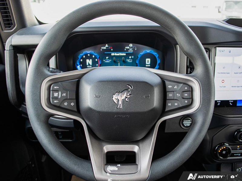 NEW 2026 Ford Bronco Base Sasquatch Manual - Avalanche Exterior / BLACK CLOTH GREY Interior - $61,356 - Stock #E60239 - VIN 1FMDE6AH1TLA43559 - Photo 15