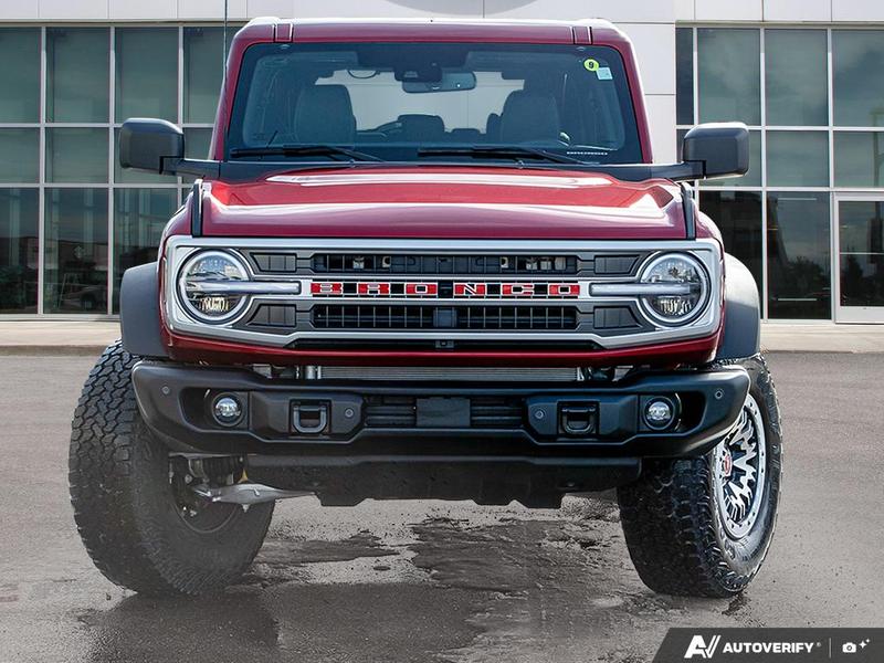 NEW 2026 Ford Bronco Outer Banks 60th Anniversary Edition - Ruby Red Tri-coat Metallic Exterior / BLACK ONYX-LEATHER/VINYL Interior - $86,924 - Stock #E60355 - VIN 1FMEE8BP6TLA60752 - Photo 2