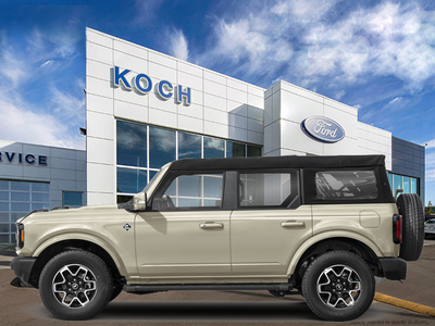 NEW 2026 Ford Bronco Outer Banks - Desert Sand Exterior - $70,834 - Stock #E60687 - VIN 1FMEE8BP2TLA98432