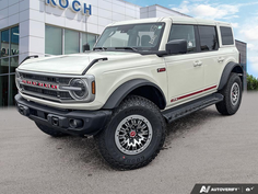 NEW 2026 Ford Bronco Outer Banks 60th Anniversary Edition - Wimbledon White Exterior - $75,557 - Stock #E60681 - VIN 1FMEE8BH0TLA92542
