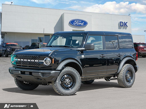 NEW 2026 Ford Bronco Big Bend - Shadow Black Exterior - $60,618 - Stock #D60480 - VIN 1FMDE7BH8TLA88826