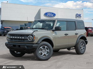 NEW 2026 Ford Bronco Big Bend - Marsh Grey Exterior - $57,325 - Stock #D60777 - VIN 1FMDE7BH8TLB33716