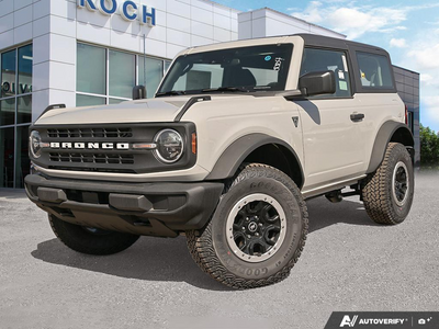 NEW 2026 Ford Bronco Base Sasquatch Manual - Avalanche Exterior - $61,356 - Stock #E60239 - VIN 1FMDE6AH1TLA43559