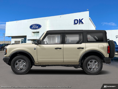 USED 2026 Ford Bronco Big Bend - Desert Sand Exterior - $57,284 - Stock #DR1668 - VIN 1FMDE7BH9TLA68567