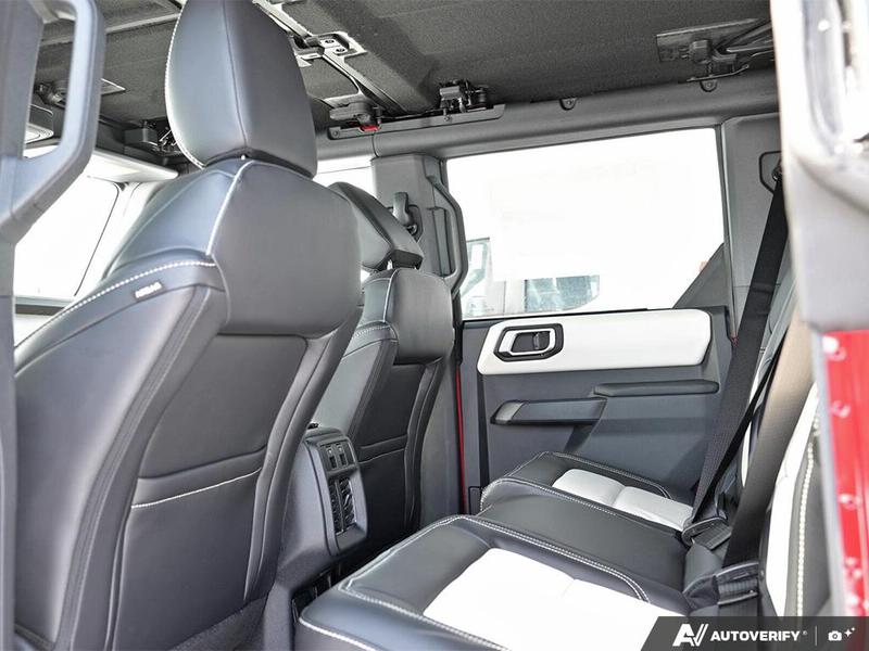 NEW 2026 Ford Bronco Outer Banks 60th Anniversary Edition - Ruby Red Tri-coat Metallic Exterior / BLACK ONYX-LEATHER/VINYL Interior - $88,774 - Stock #E60405 - VIN 1FMEE8BP0TLA54929 - Photo 24