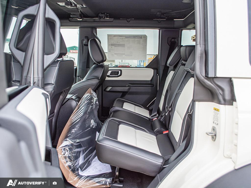 NEW 2026 Ford Bronco Outer Banks - Wimbledon White Exterior / BLACK ONYX-LEATHER/VINYL Interior - $82,713 - Stock #D60363 - VIN 1FMEE8BH4TLA54263 - Photo 28