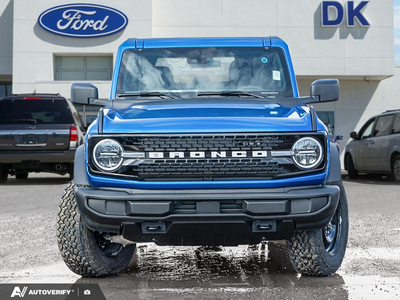NEW 2026 Ford Bronco Big Bend - Velocity Blue Metallic Exterior - $61,277 - Stock #D60319 - VIN 1FMDE7BH2TLA54512