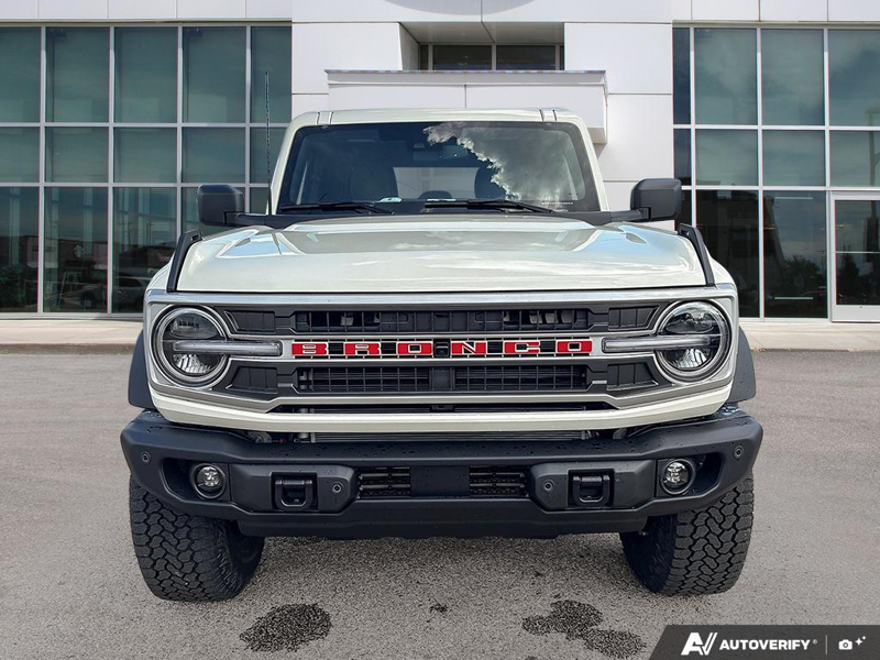 NEW 2026 Ford Bronco Outer Banks 60th Anniversary Edition - Wimbledon White Exterior / BLACK ONYX-LEATHER/VINYL Interior - $78,930 - Stock #E60989 - VIN 1FMEE8BP8TLB22474 - Photo 2