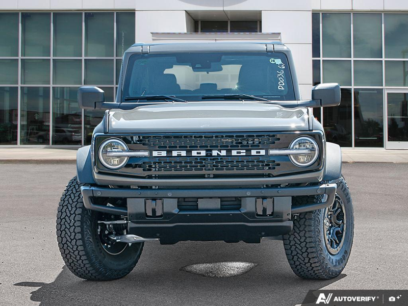 NEW 2026 Ford Bronco Badlands - Marsh Grey Exterior / BLACK ONYX, LEATHER-TRIMMED/VINYL BUCKET SEATS Interior - $88,792 - Stock #E60894 - VIN 1FMEE9BPXTLB33367 - Photo 2