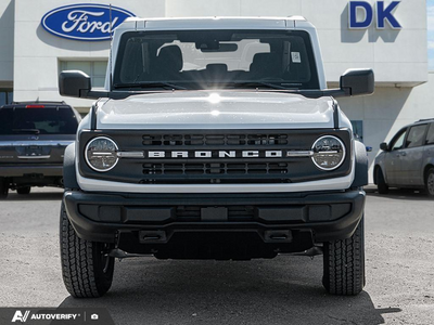 NEW 2026 Ford Bronco Big Bend - Oxford White Exterior - $60,822 - Stock #D60736 - VIN 1FMDE7BH1TLB34013