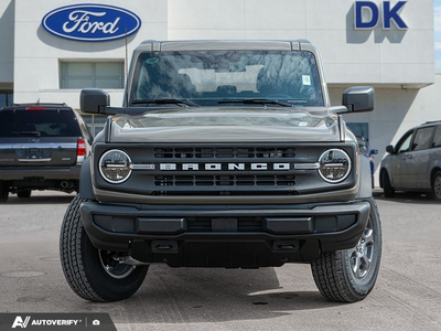 NEW 2026 Ford Bronco Big Bend - Marsh Grey Exterior - $61,422 - Stock #D60777 - VIN 1FMDE7BH8TLB33716