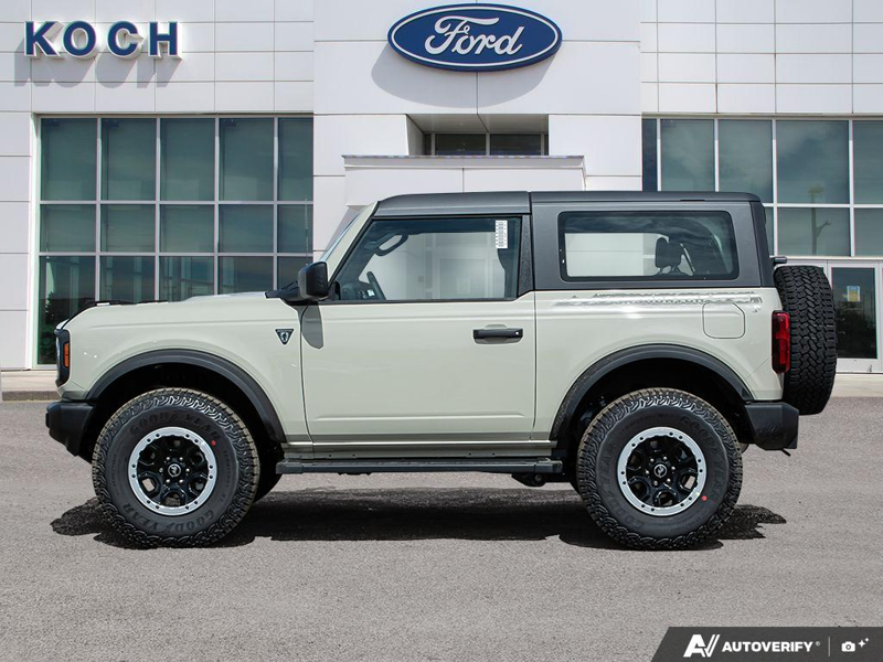 NEW 2026 Ford Bronco Base Sasquatch Manual - Avalanche Exterior / BLACK CLOTH GREY Interior - $61,356 - Stock #E60239 - VIN 1FMDE6AH1TLA43559 - Photo 3