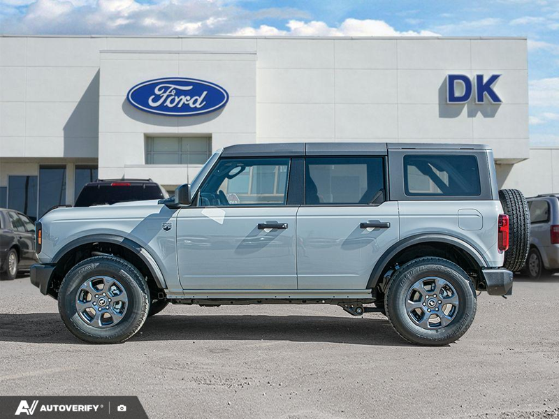 NEW 2026 Ford Bronco Big Bend - Avalanche Grey Exterior / BLACK CLOTH GREY Interior - $56,791 - Stock #D60743 - VIN 1FMDE7BH3TLB38452 - Photo 3