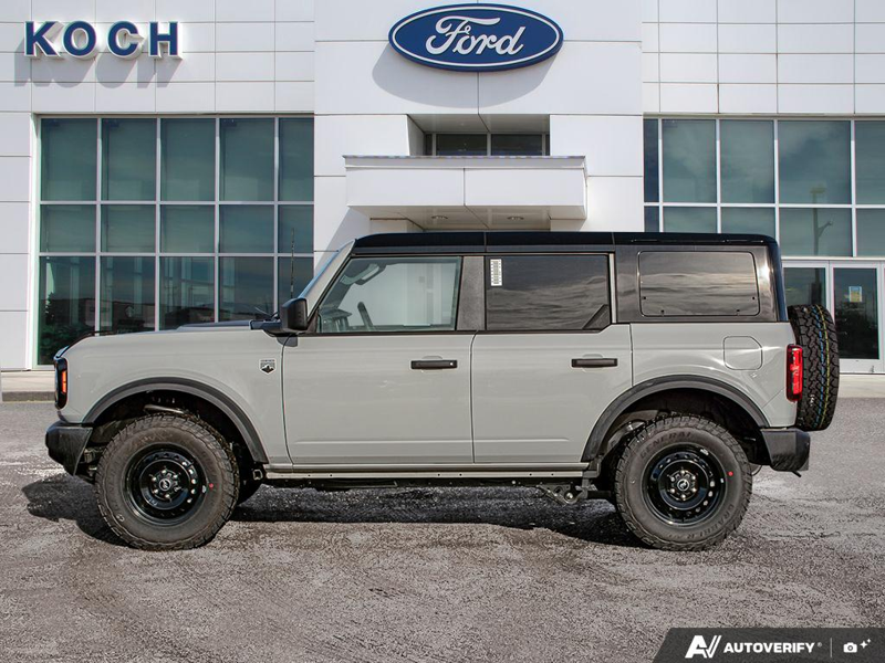 NEW 2026 Ford Bronco Big Bend - Avalanche Exterior / BLACK CLOTH GREY Interior - $53,970 - Stock #E60285 - VIN 1FMDE7BH5TLA46601 - Photo 3