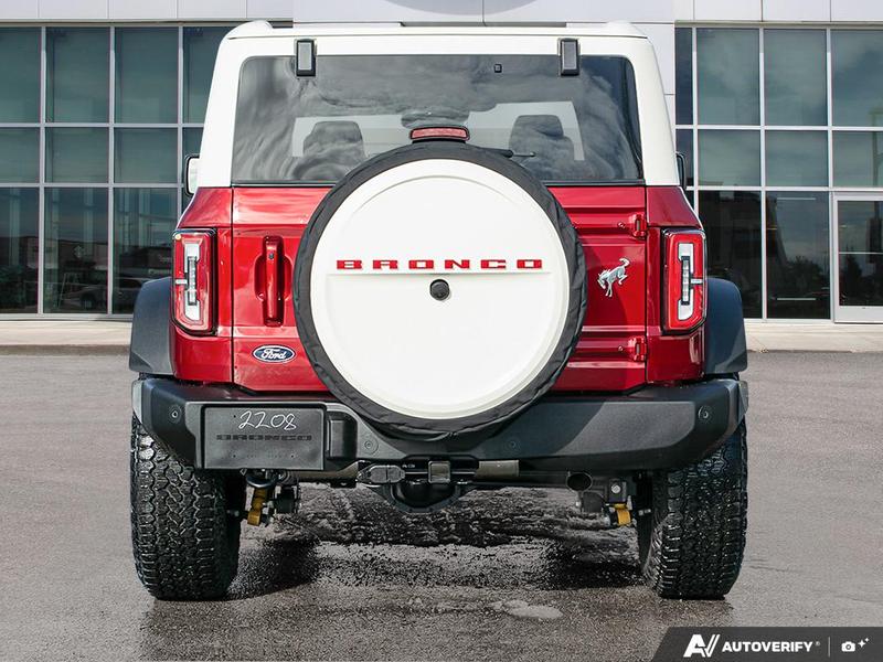 NEW 2026 Ford Bronco Outer Banks 60th Anniversary Edition - Ruby Red Tri-coat Metallic Exterior / BLACK ONYX-LEATHER/VINYL Interior - $86,924 - Stock #E60355 - VIN 1FMEE8BP6TLA60752 - Photo 5