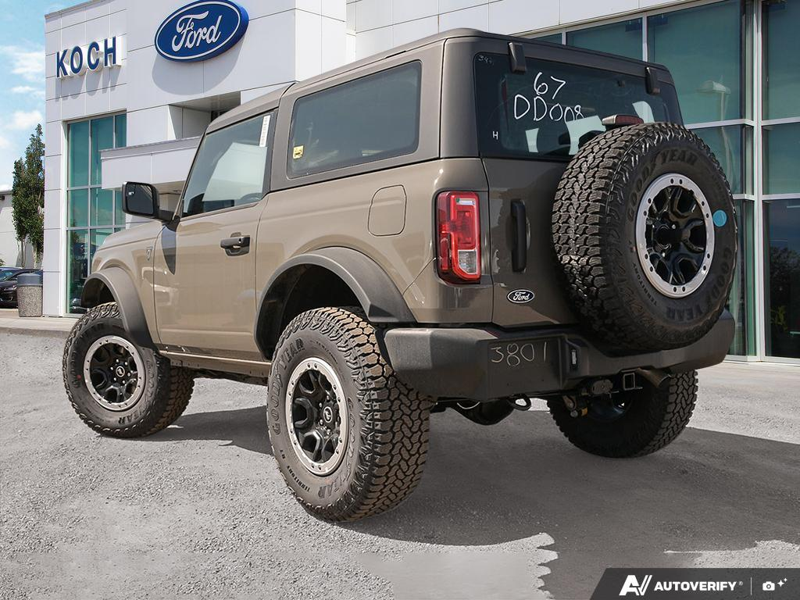 NEW 2026 Ford Bronco Base Sasquatch Manual Trans - Marsh Gray Exterior / BLACK CLOTH GREY Interior - $65,799 - Stock #E60185 - VIN 1FMDE6AH9TLA43471 - Photo 4