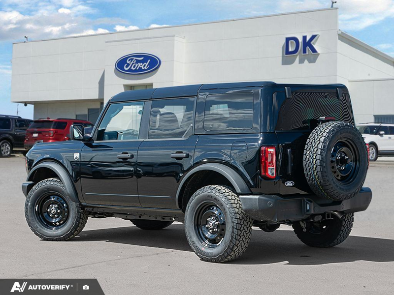 NEW 2026 Ford Bronco Big Bend - Shadow Black Exterior / BLACK ONYX CLOTH Interior - $61,798 - Stock #D60480 - VIN 1FMDE7BH8TLA88826 - Photo 4