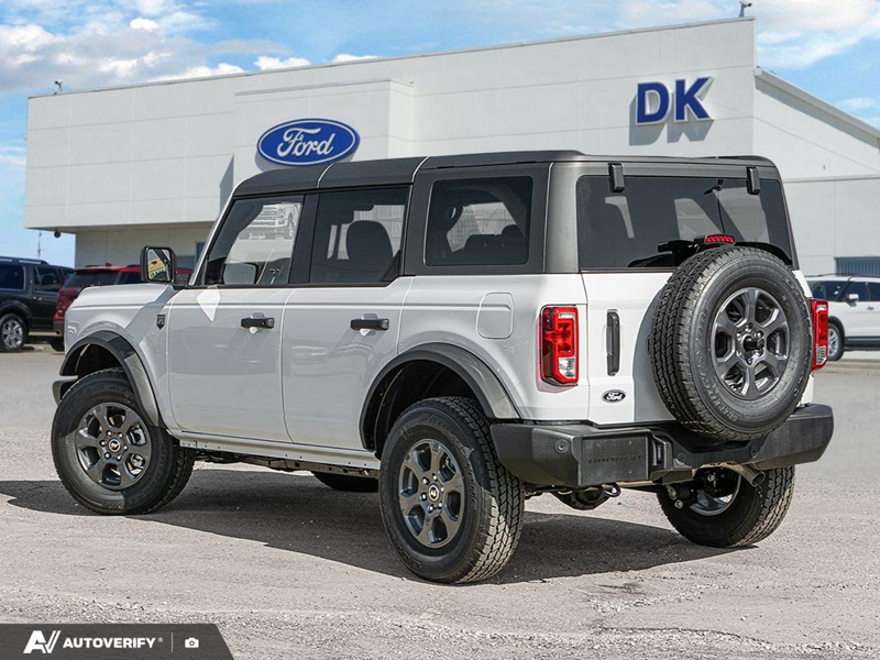 NEW 2026 Ford Bronco Big Bend - Oxford White Exterior / DARK SPACE GREY/BLK ONYX, CLOTH BUCKET SEATS Interior - $56,791 - Stock #D60736 - VIN 1FMDE7BH1TLB34013 - Photo 4