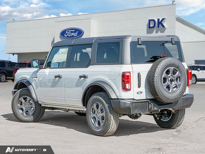 NEW 2026 Ford Bronco Big Bend - Avalanche Grey Exterior / BLACK CLOTH GREY Interior - $56,791 - Stock #D60743 - VIN 1FMDE7BH3TLB38452 - Photo 4