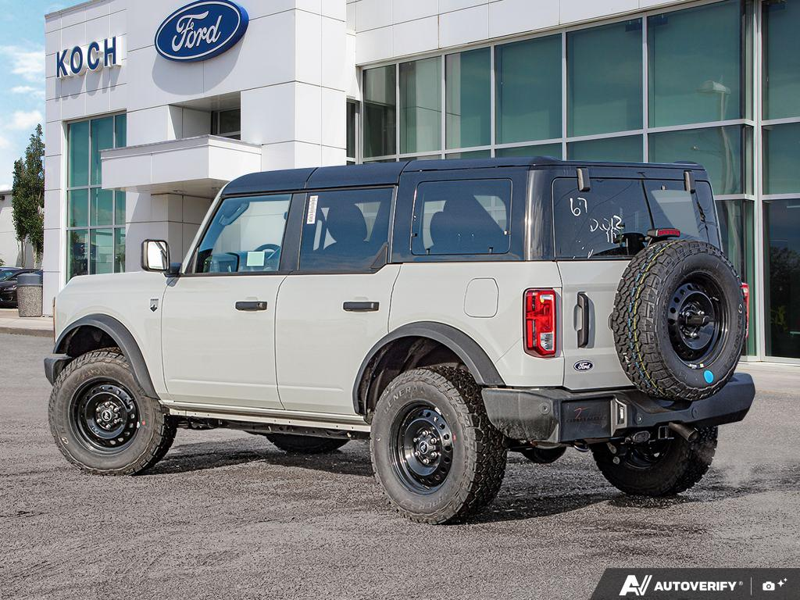 NEW 2026 Ford Bronco Big Bend - Avalanche Exterior / BLACK CLOTH GREY Interior - $53,970 - Stock #E60285 - VIN 1FMDE7BH5TLA46601 - Photo 4